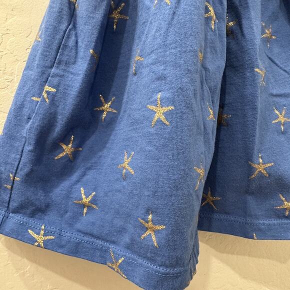 Tea Collection Blue Sparkle Stars Ruffle Tank Dress - Picture 3 of 8